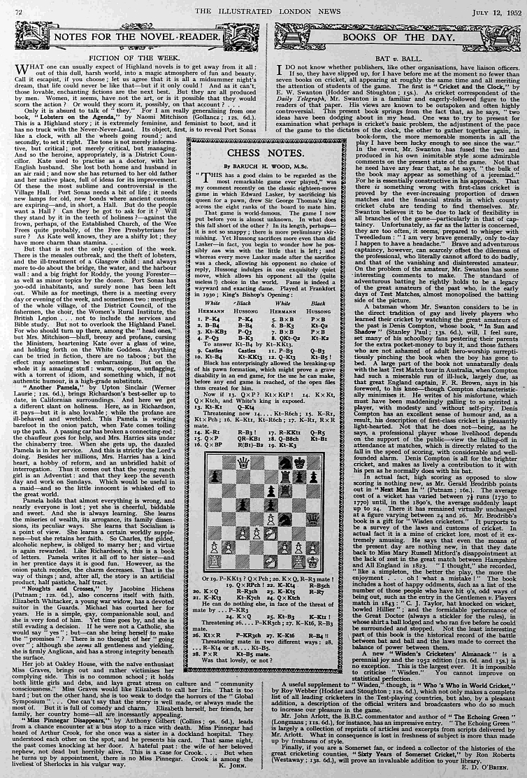 chess and books etc
